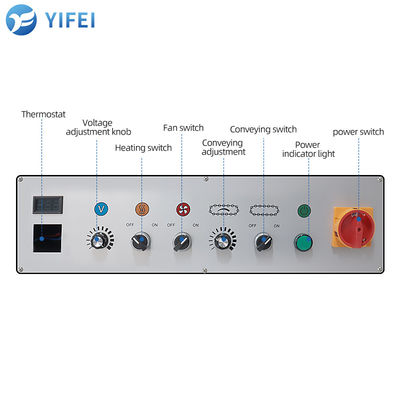 Contrôle automatique PLC 450L Machine d'enveloppe à film coupé pour dattes