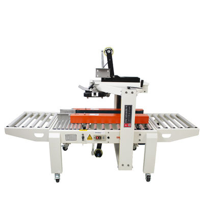 Compacte et durable machine de scellage semi-automatique pour les coins côte à côte en carton