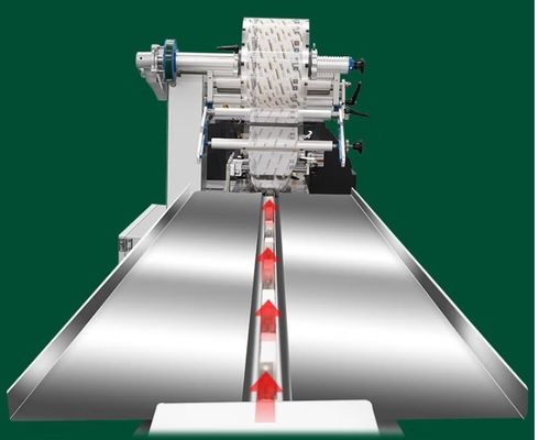 Machine automatique d'emballage de sacs d'oreiller pour les fruits