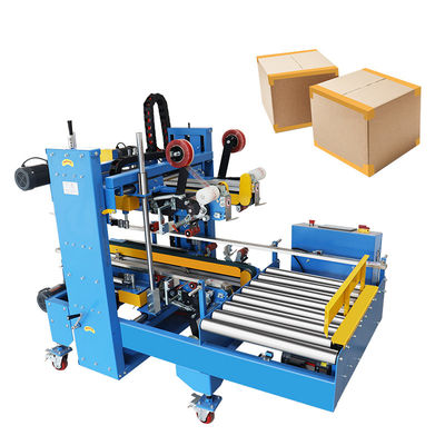 Étancheur automatique à ruban adhésif de type L pour l'étanchéité rapide et simple des bords des boîtes de carton