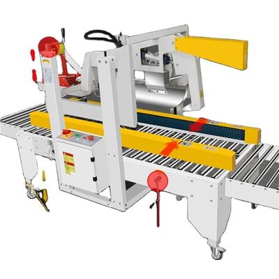 400W semi-automatique boîte de carton boîtier de coffrage de fermeture avec le volant gauche à droite