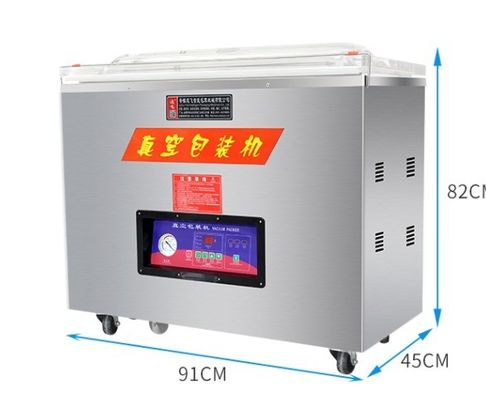 Machine d'emballage industriel à conservation sous vide du riz DZ-850 pour noix de brique et arachides