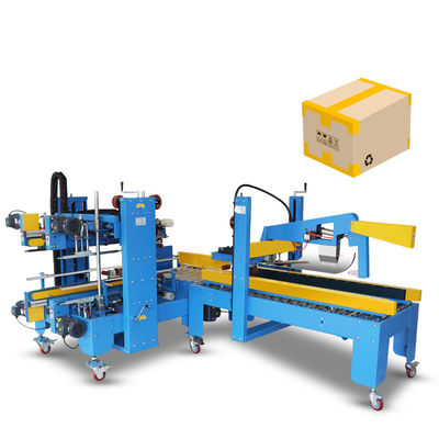 Machine de scellage de carton pliant réglable électriquement entraînée à grande vitesse pour cartons de jus