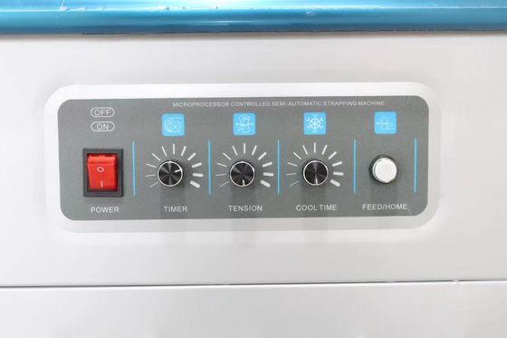 Machine à attacher des boîtes en carton semi-automatique avec double moteur et pièces de rechange