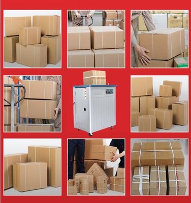 Machine à attacher des cartons semi-automatique avec capacité et fonction de liaison en PP