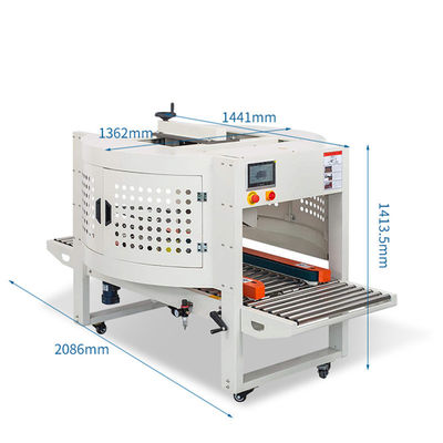 1000W boîte en mousse complètement scellée cas de ruban adhésif machine de scellage de scellage
