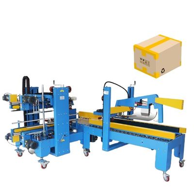 Machine automatique pneumatique pour l'érigation de boîtes en carton ondulé