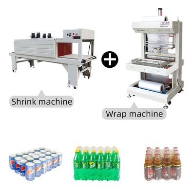 Enveloppe automatique de rétrécissement de bouteille de 1400W Enveloppe de scellage de tunnel thermique pour applications polyvalentes