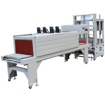 Emballage en plastique Machine d'emballage à rétrécissement entièrement automatique pour bouteilles, bocaux, boîtes et cartons 180 kg