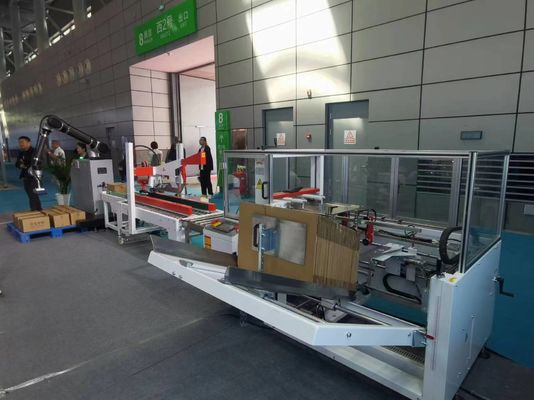 Palletizer robot entièrement automatique à propulsion pneumatique pour les solutions d'emballage de vêtements