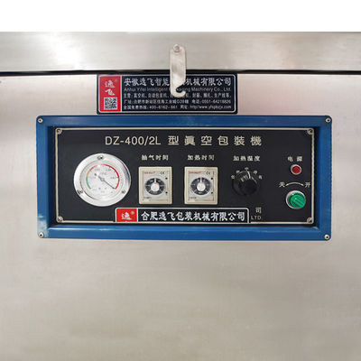 Machine de scellage sous vide pour poches en plastique à entraînement électrique Dz400 220V Single Chamber
