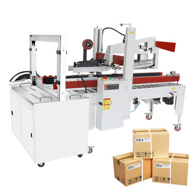Machine de fermeture semi-automatique de carton de carton pour boîtes de 150 à 500 mm