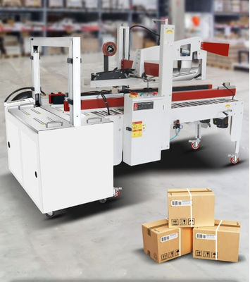 Machine de fermeture semi-automatique de carton de carton pour boîtes de 150 à 500 mm