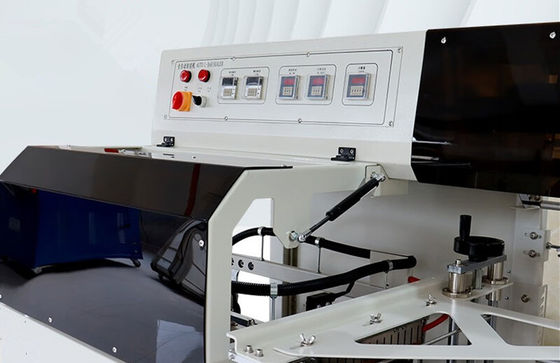 Matériau d'emballage POF L-Bar Sealer et tunnel de rétrécissement thermique avec fonctionnalité automatique