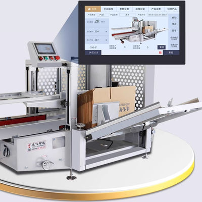 Érecteur de boîtes de carton à grande vitesse entièrement semi-automatique pour boîtes de carton