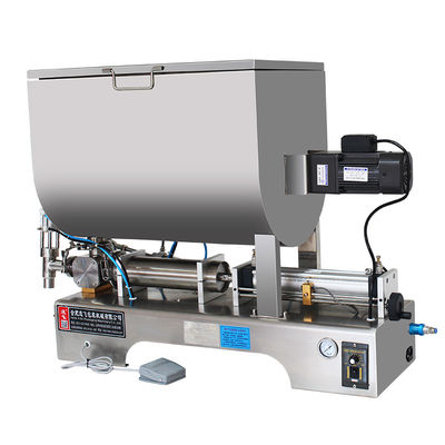 Machine de remplissage de beurre pour corps fouetté avec emballage en plastique et tête unique