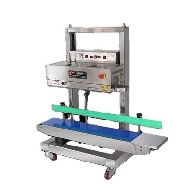 Machine d'étanchéité thermique pour sacs en plastique à hauteur réglable
