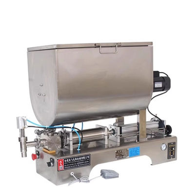 1100*480*800 mm Machine de remplissage pneumatique horizontale pour la sauce en acier inoxydable 304