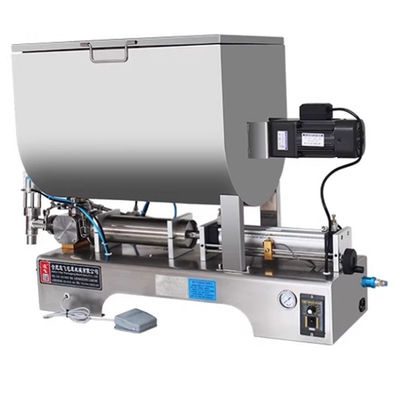 1100*480*800 mm Machine de remplissage pneumatique horizontale pour la sauce en acier inoxydable 304