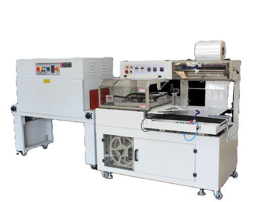 Boîte à sacs en plastique à film automatique L Bar Sealer Side Sealing Cutting Heat Shrink Wrapping Machine