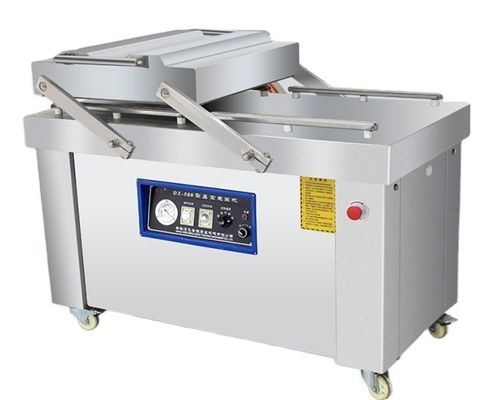 Machine d'emballage sous vide de viande avec solution de scellage sous vide continu à double chambre