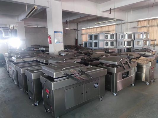 Semi-automatique commercial DZ 400 double chambre étanche à vide pour 4pcs bandes d'étanchéité