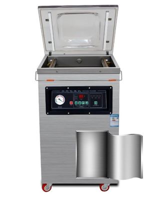 690*730*950mm Type de plancher Sélecteur sous vide automatique pour la conservation de la viande, du poisson et du poulet