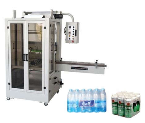 Machine d'emballage de pots et bouteilles rétrécissante 180 kg Table de travail Hauteur 750 50 mm réglable