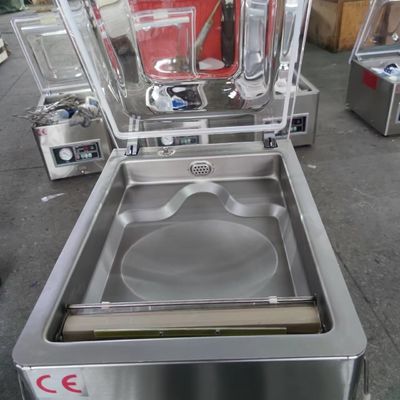 Machine d'emballage à vide de bureau hautement semi-automatique pour la viande de riz