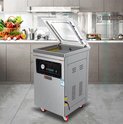 Machine d'emballage sous vide en acier inoxydable semi-automatique DZ-500 pour maintenir les aliments frais