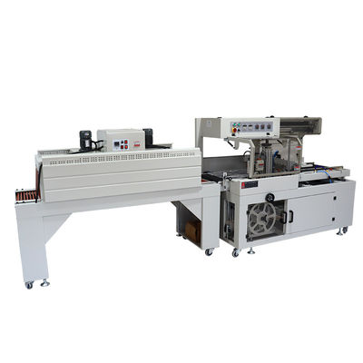 Machines d'emballage à coupure latérale automatique à rétrécissement thermique pour emballage d'objets plus longs