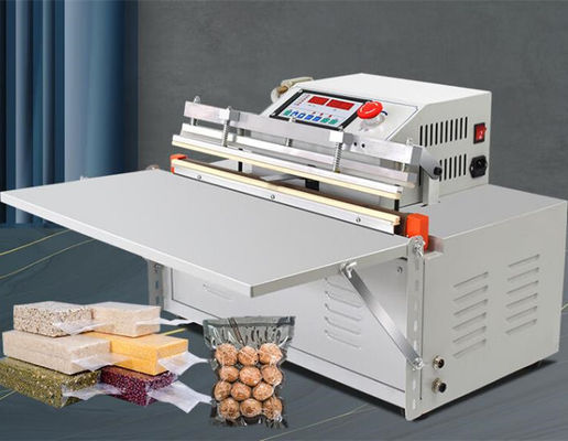 Machine d'emballage sous vide à air d'échappement externe de 500 capacités pour les besoins du client