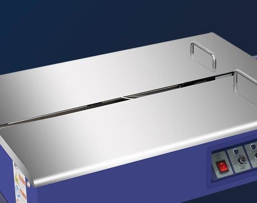 Machine à emballer des cartons à bandes de ceinture de table semi-automatique