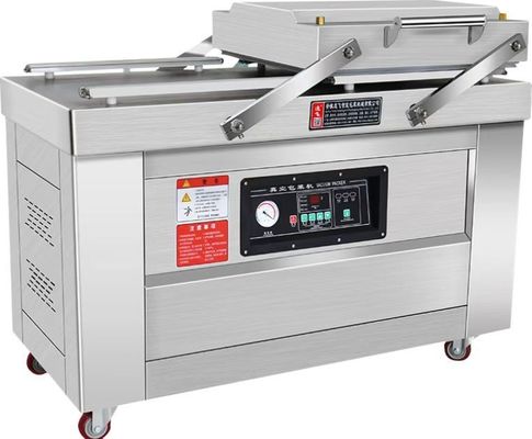 Emballage alimentaire électrique à double chambre machine à emballer sous vide avec bandes d'étanchéité 4Pcs