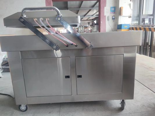 Emballage alimentaire électrique à double chambre machine à emballer sous vide avec bandes d'étanchéité 4Pcs