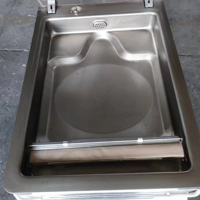 Machine d'emballage sous vide de taille bande de scellement 260x10 mm pour les petits aliments crevettes viande de poisson