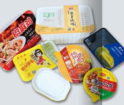 Sélecteur électrique de plateaux alimentaires à vide qualifié CE pour la conservation des aliments et des boissons