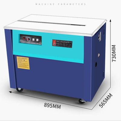 Machine à boîter du matériel d'emballage en papier pour le serrage de palettes et le serrage de bandes en PP