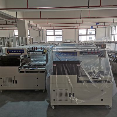 Petite machine automatique d'emballage de boîtes à chaussures en cellophane pour le support technique vidéo