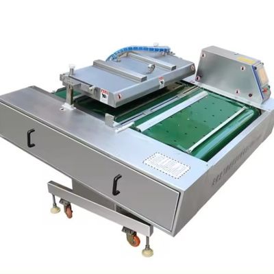 Machine de scellage à vide à bande unique YF-1000 à roulement automatique à courroie continue