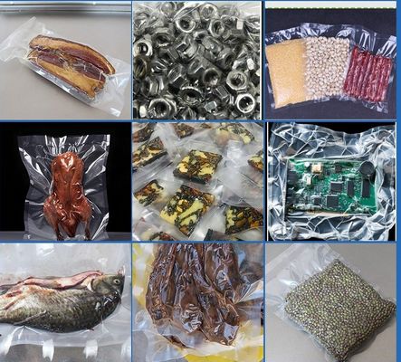 Machine d'emballage alimentaire à vide à double chambre en acier inoxydable de 1500 W pour conceptions avancées