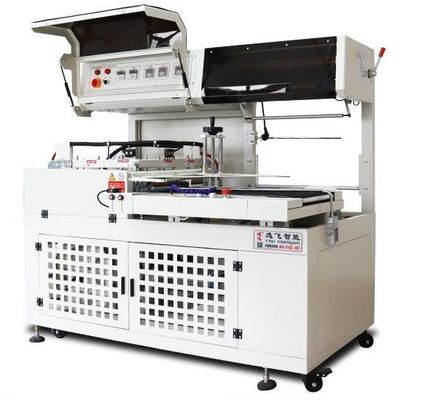 Semi-automatique 450L étanchéité de coupe rétrécissement d'emballage en plastique étancheurs pour l'emballage