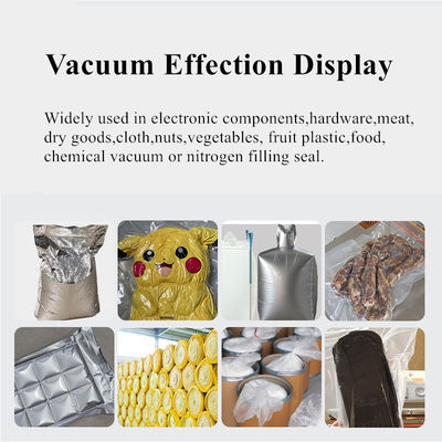 Sélecteur sous vide à évacuation d'azote externe pour vêtements lourds de grande taille 120 kg