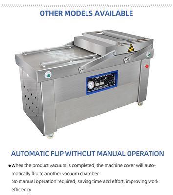 Machine à emballer sous vide pour poulet entier congelé, dinde, canard rôti, canard salé, canard épicé, oie.