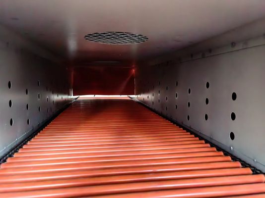 Emballage du produit BS5530 Machine d'emballage automatique à propulsion électrique à rétrécissement par tunnel thermique
