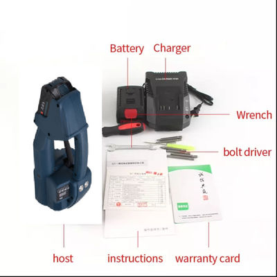 600 pièces Numéro de bande Outil de fixation automatique portatif à batterie pour les sangles PP/PET