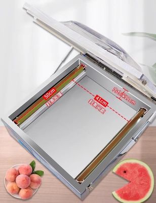 Machine d'emballage sous vide à étanchéité pour viande alimentaire avec bande d'étanchéité 2Pc et débit de pompage de 20 m3/h