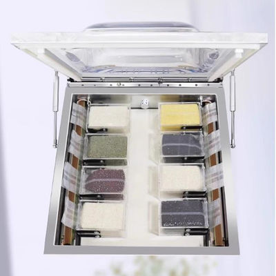 Machine d'emballage de riz pour les céréales et les haricots faciles à utiliser