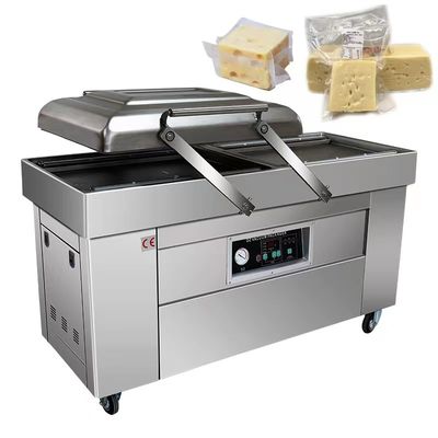 500 mm*10 mm Taille de bande d'étanchéité Double chambre étanche à vide pour emballage et étanchéité des aliments