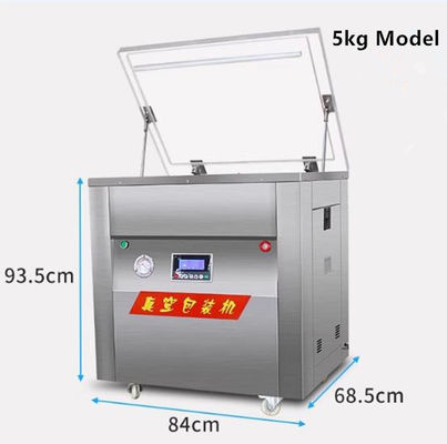 Machine à emballer le riz sous vide en brique en forme automatique